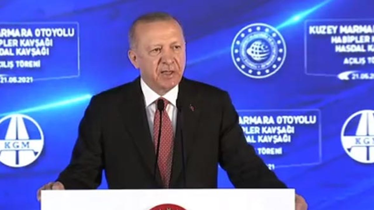 Erdoğan'dan flaş Kanal İstanbul açıklaması