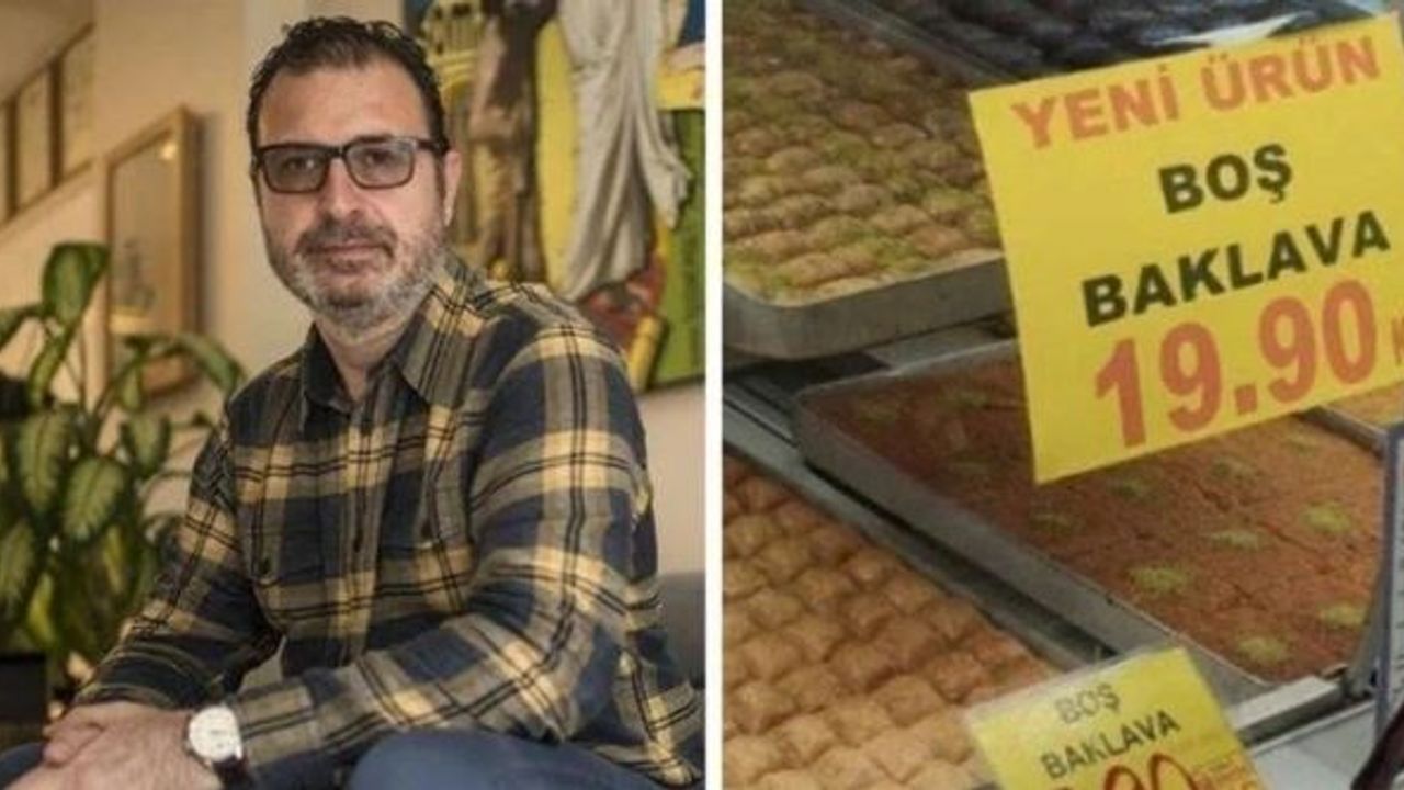 Hayat pahalılığı bunu da yaptırdı... 'İçi boş baklava'