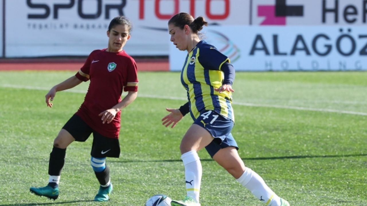 Amed Sportif ve Fenerbahçe maçında kavga çıktı!
