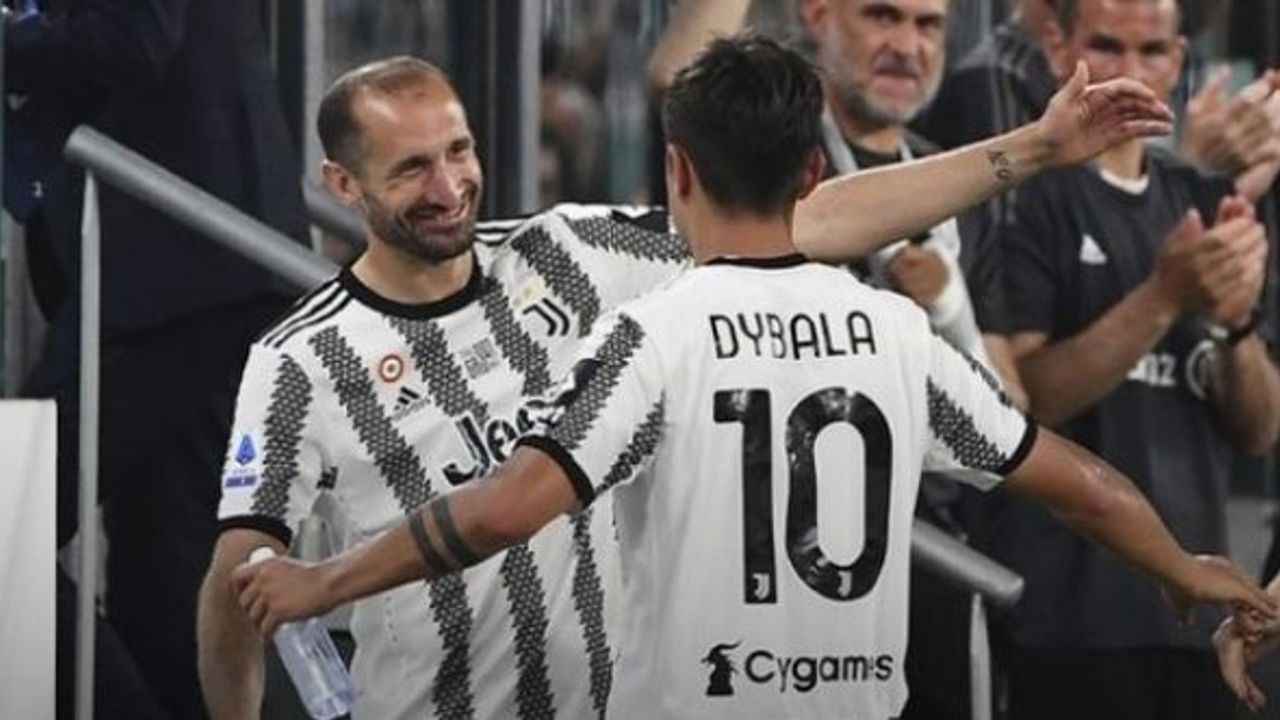 Chiellini ve Dybala'dan Juventus'a veda