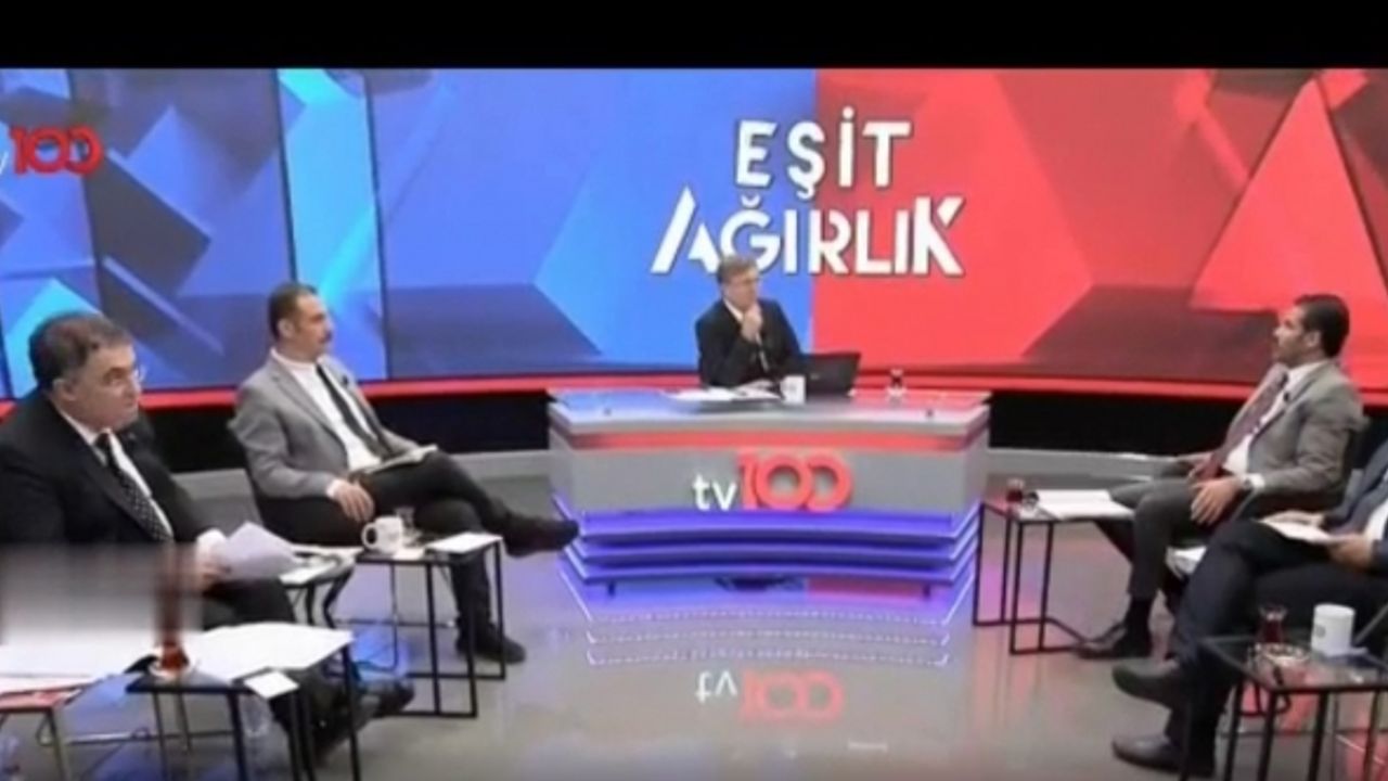 Canlı yayında ortalık karıştı: Hiç HDP'yi konuşmuyorsun
