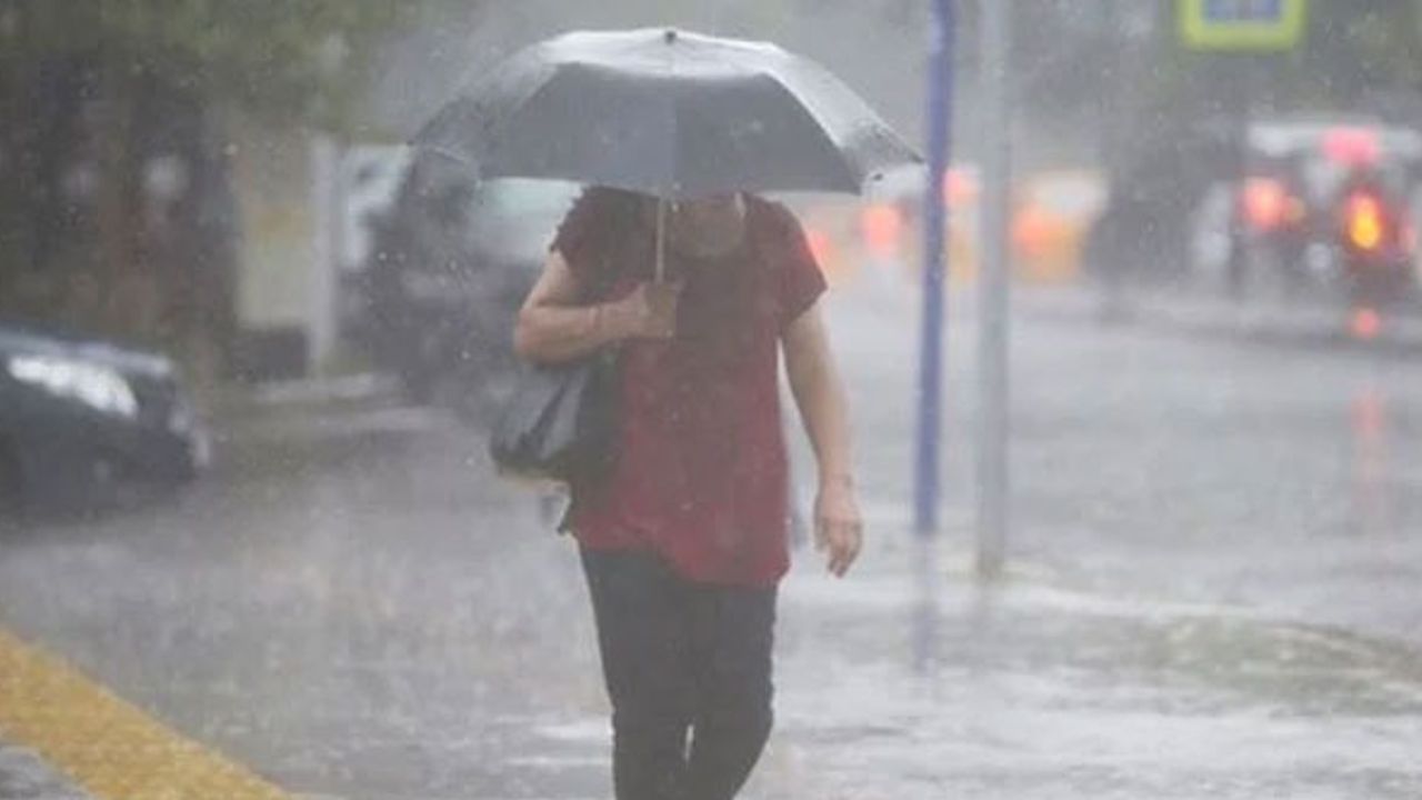 Meteoroloji'den 61 il uyarı: Sağanak yağışa dikkat