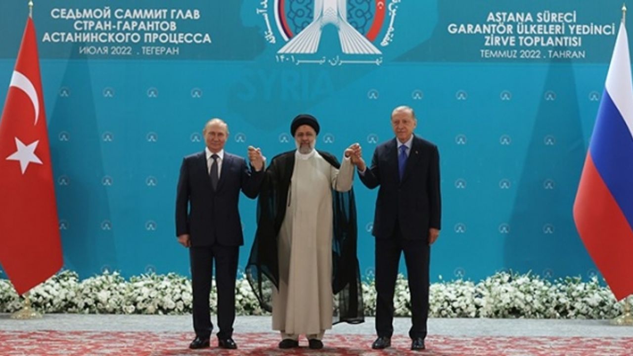Tahran'da üçlü zirve sona erdi: Liderlerden Suriye mesajı