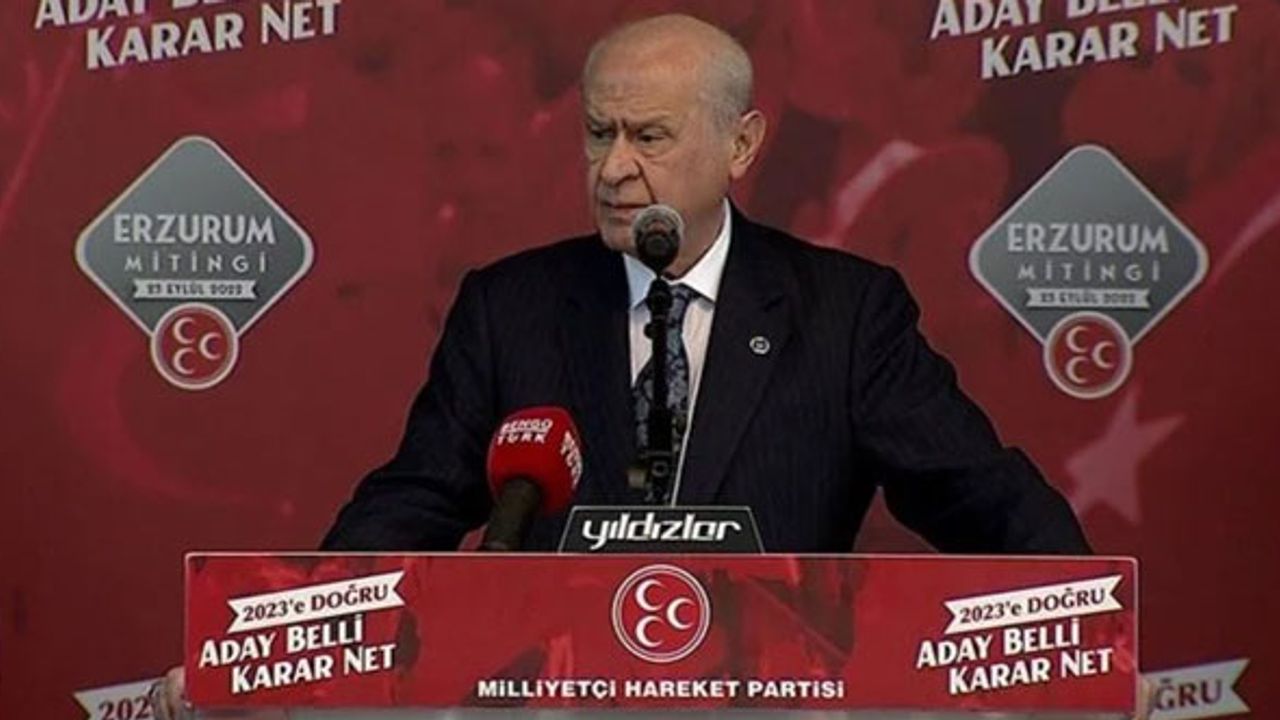 Bahçeli 'afiş provokasyonunu' savundu, Kılıçdaroğlu'nu hedef aldı
