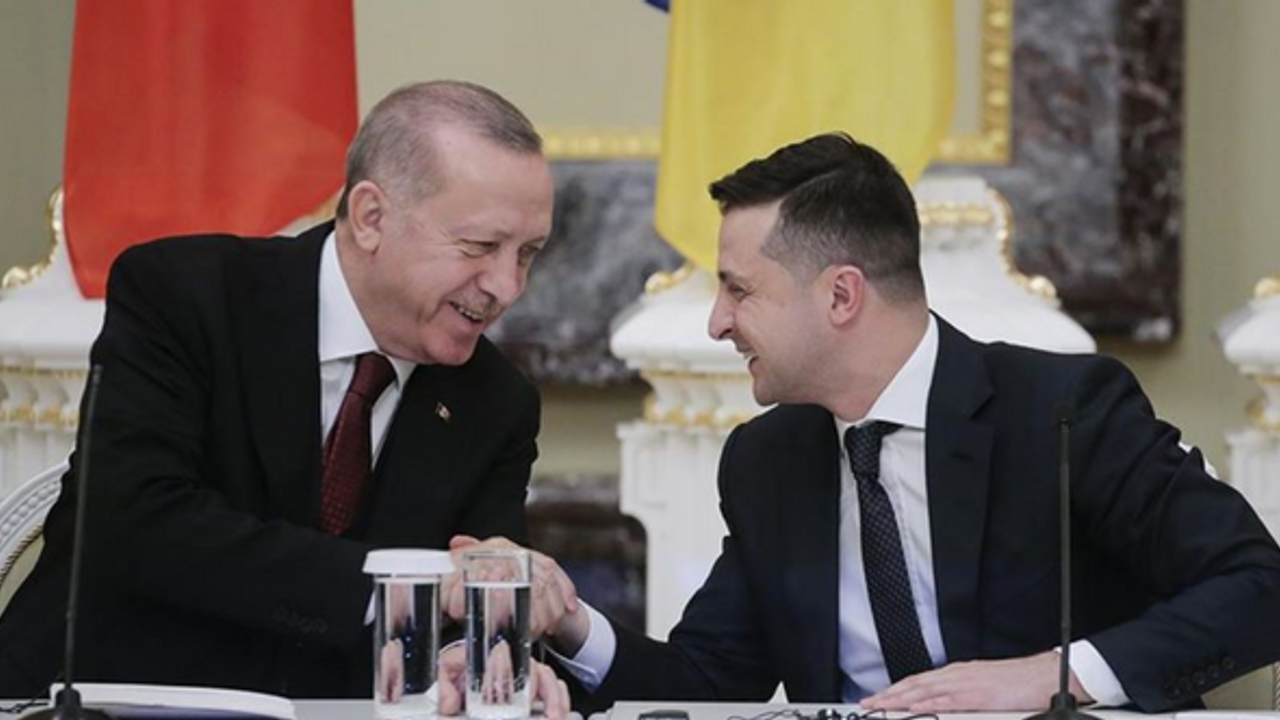Erdoğan, Ukrayna Devlet Başkanı Zelenskiy ile görüştü