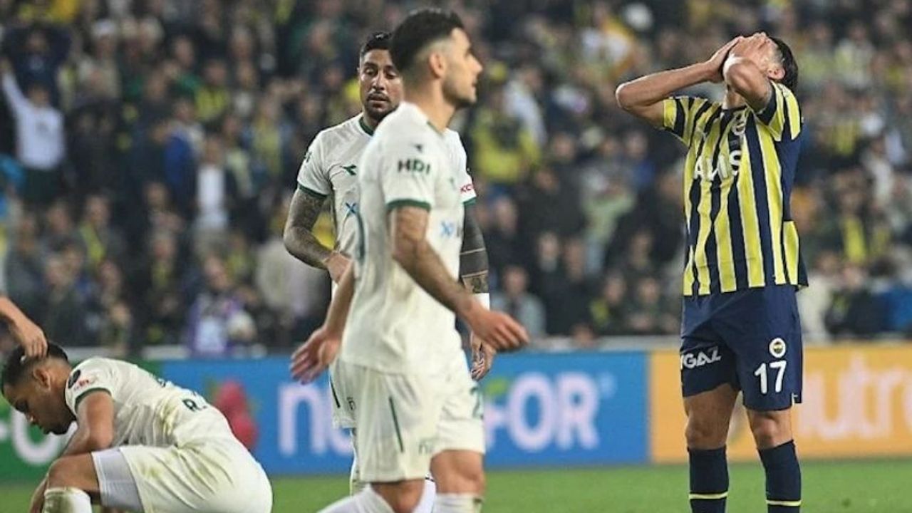 Fenerbahçe, Giresunspor’a 2-1 kaybetti