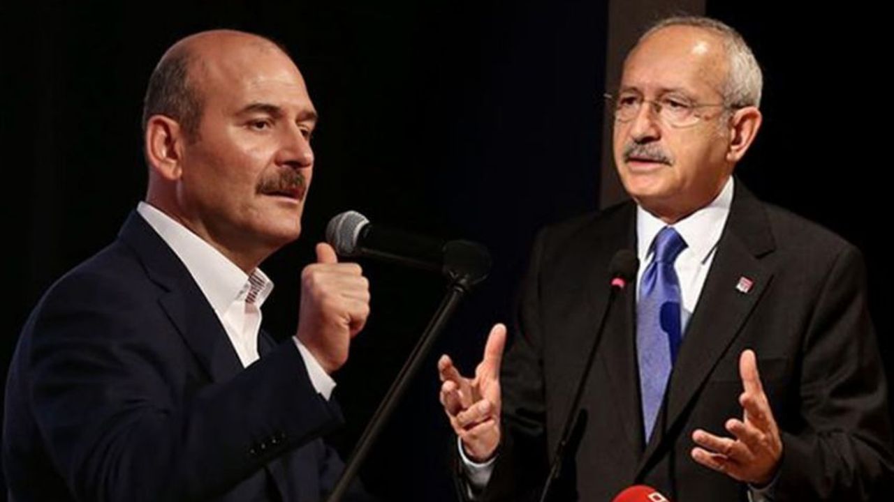Kılıçdaroğlu'na hakaret eden Süleyman Soylu'ya sert tepki