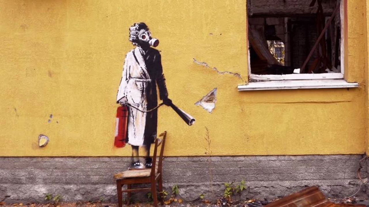 Banksy'nin eseri ortadan kayboldu 