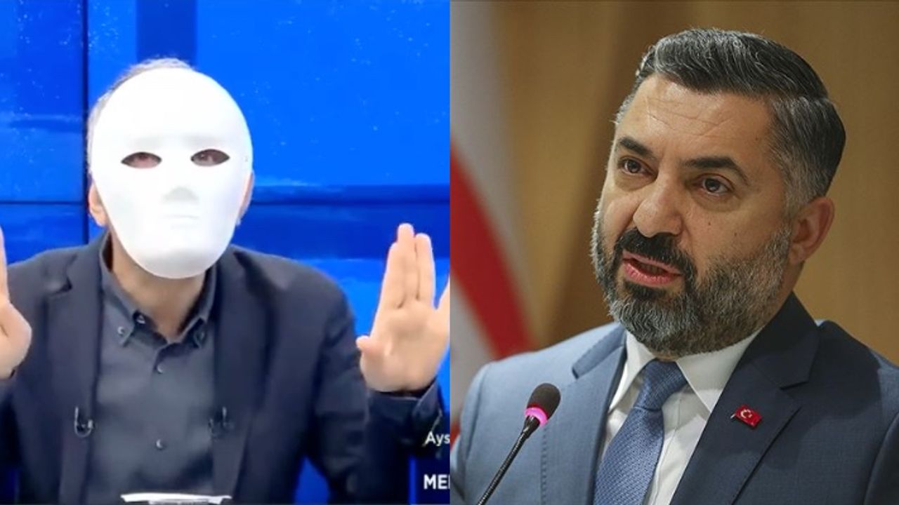 RTÜK Başkanı ile Emin Çapa arasında 'maske' tartışması