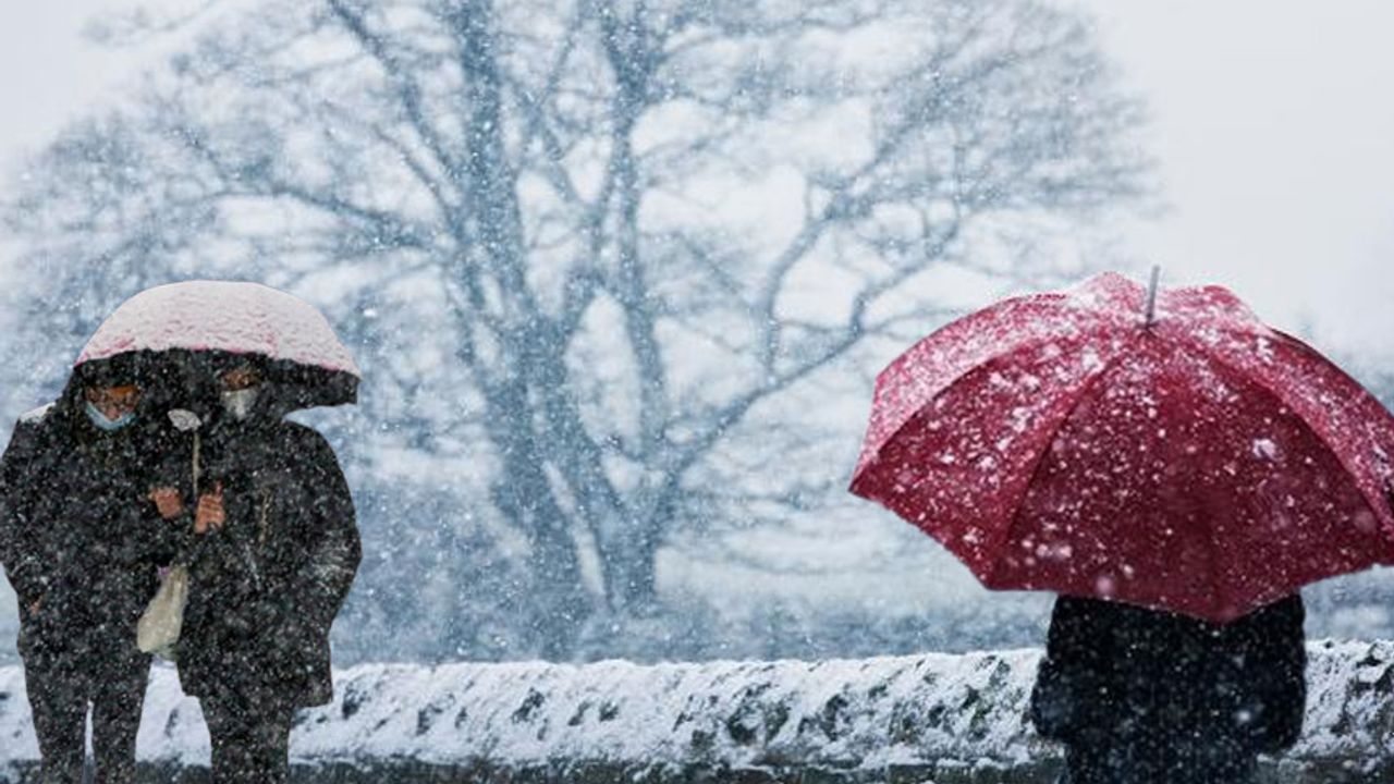 Meteoroloji'den kar ve sağanak uyarısı: İstanbul'a ilk kar düştü