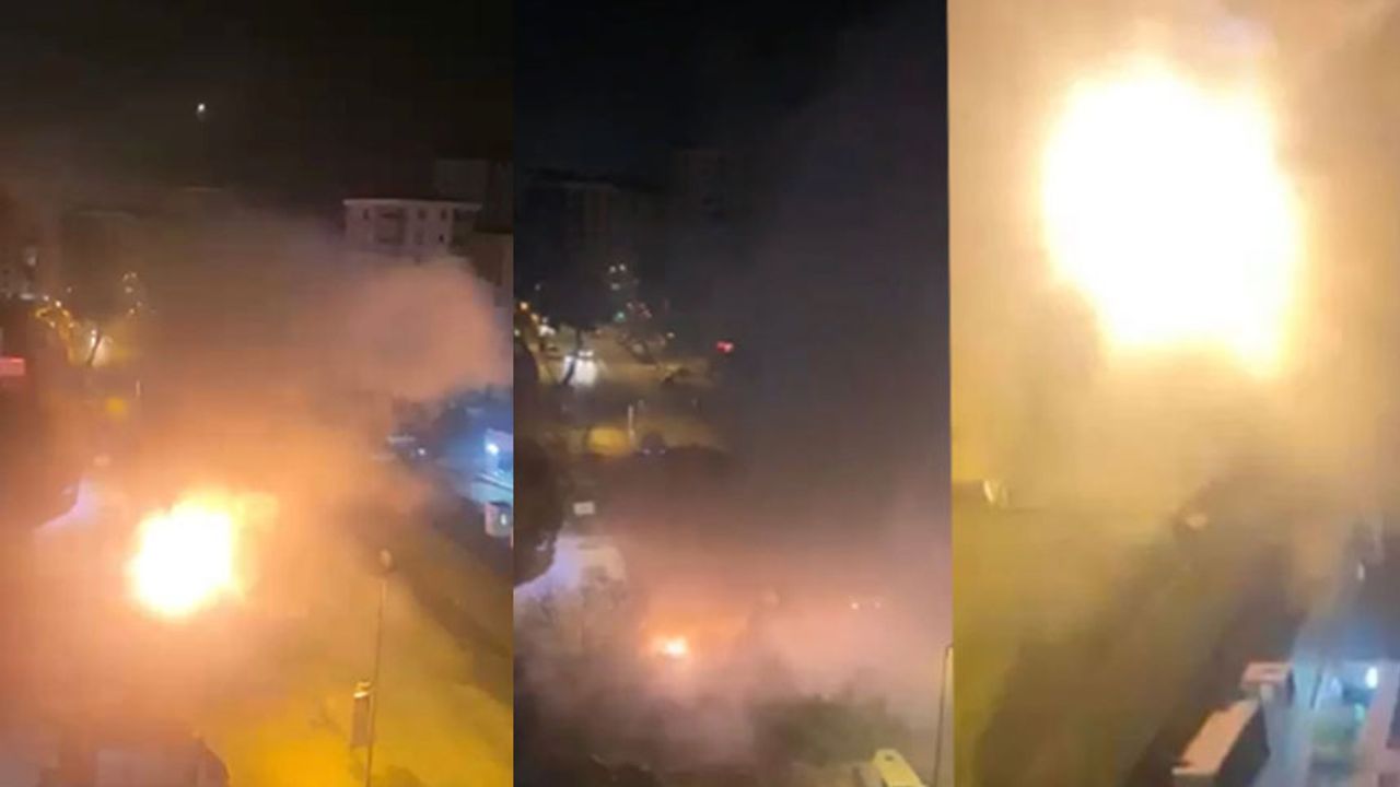 Kadıköy'de patlama meydana geldi! 