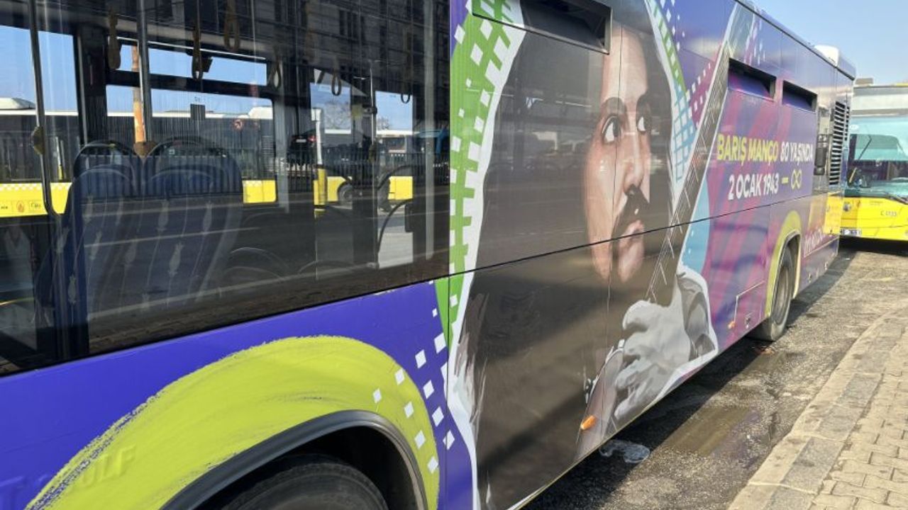 İETT otobüsü Barış Manço için yollarda