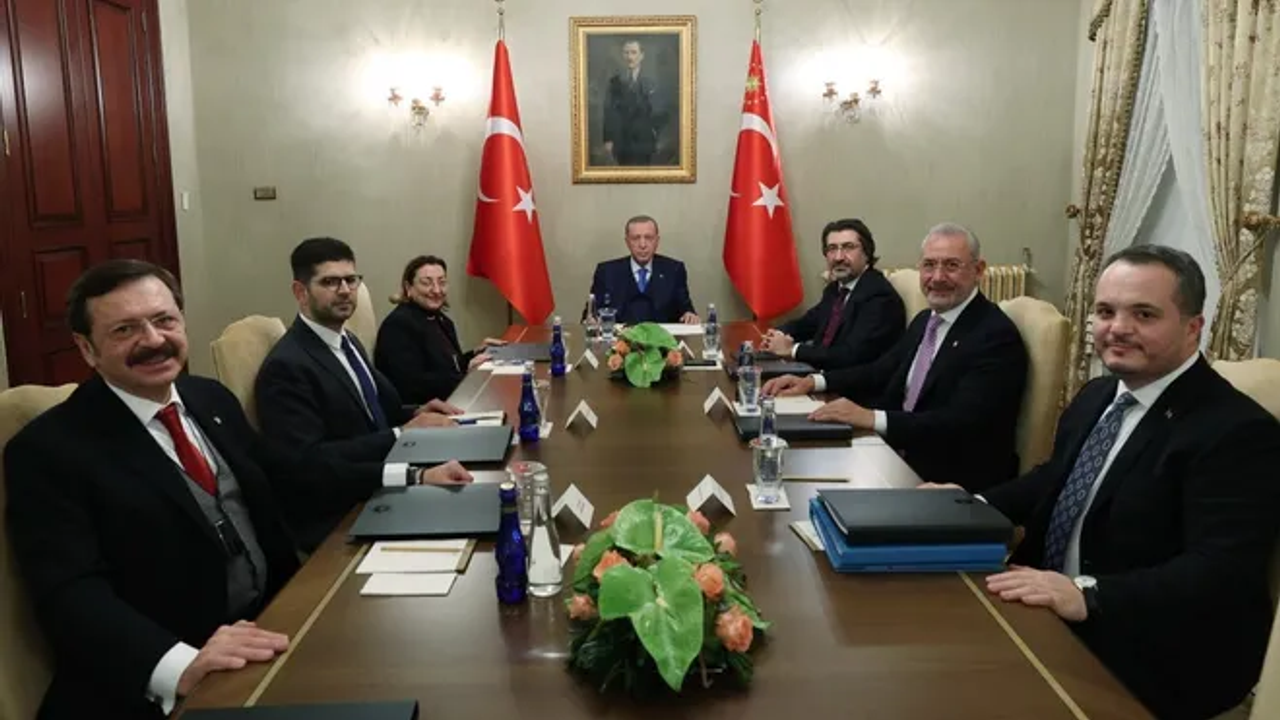 Cumhurbaşkanı Erdoğan'nın 'basına kapalı' toplantısı