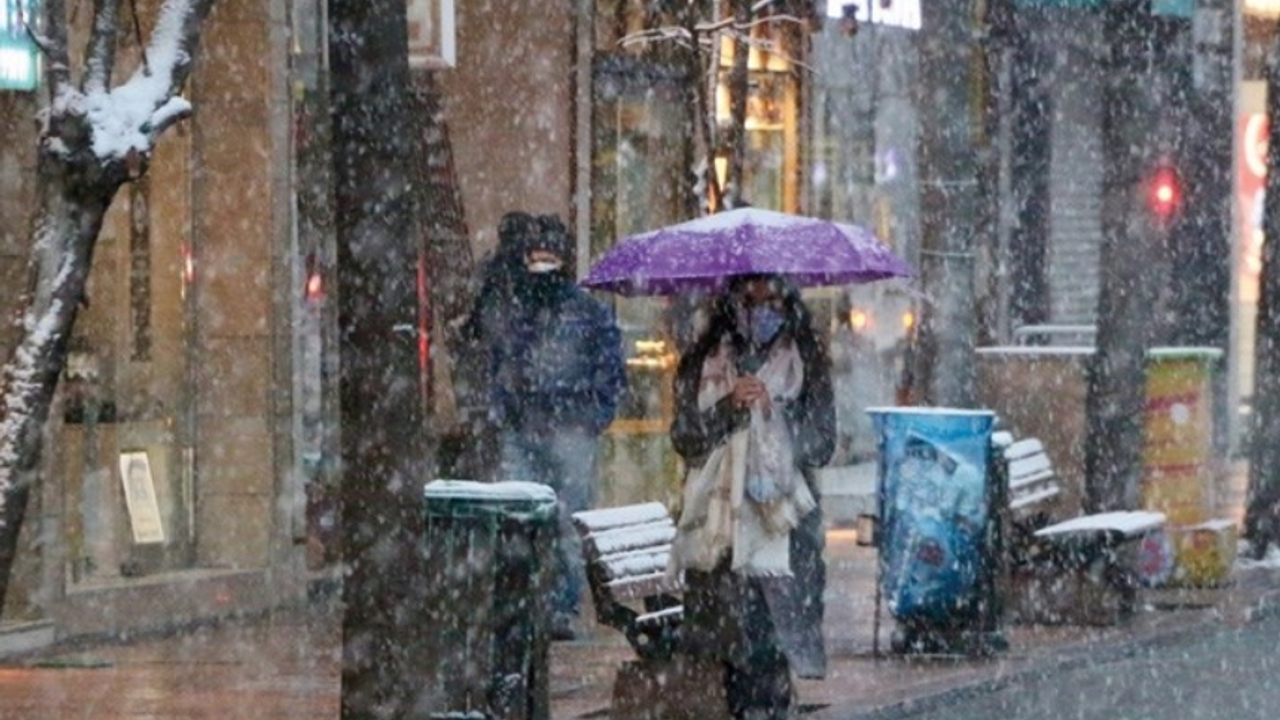 Meteoroloji'den karla karışık yağmur uyarısı