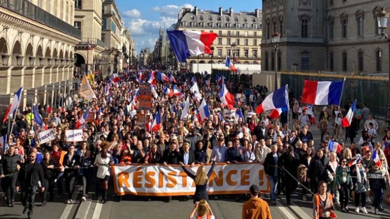 NATO karşıtı protestolar Fransa'yı vurdu