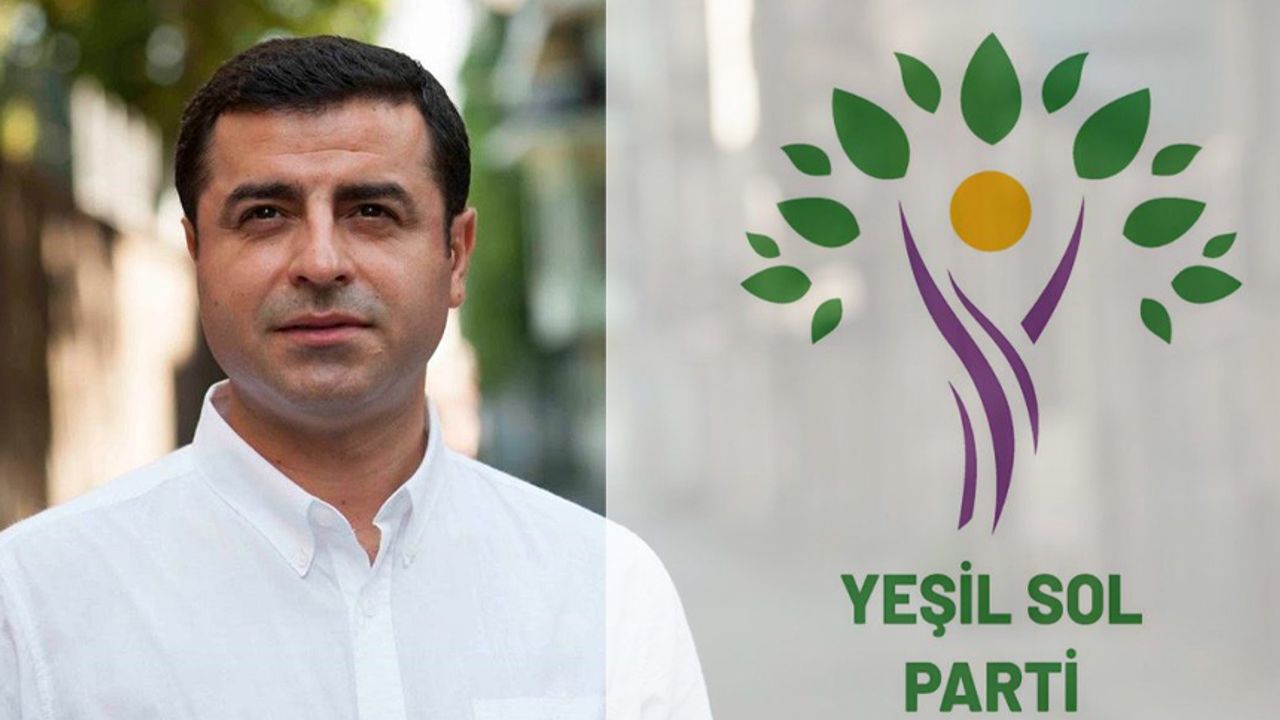 Demirtaş'tan 'Yeşil Sol Parti' paylaşımı