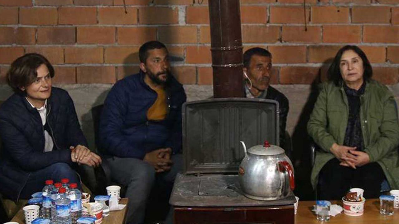 Selvi Kılıçdaroğlu'ndan depremzedelere ziyaret