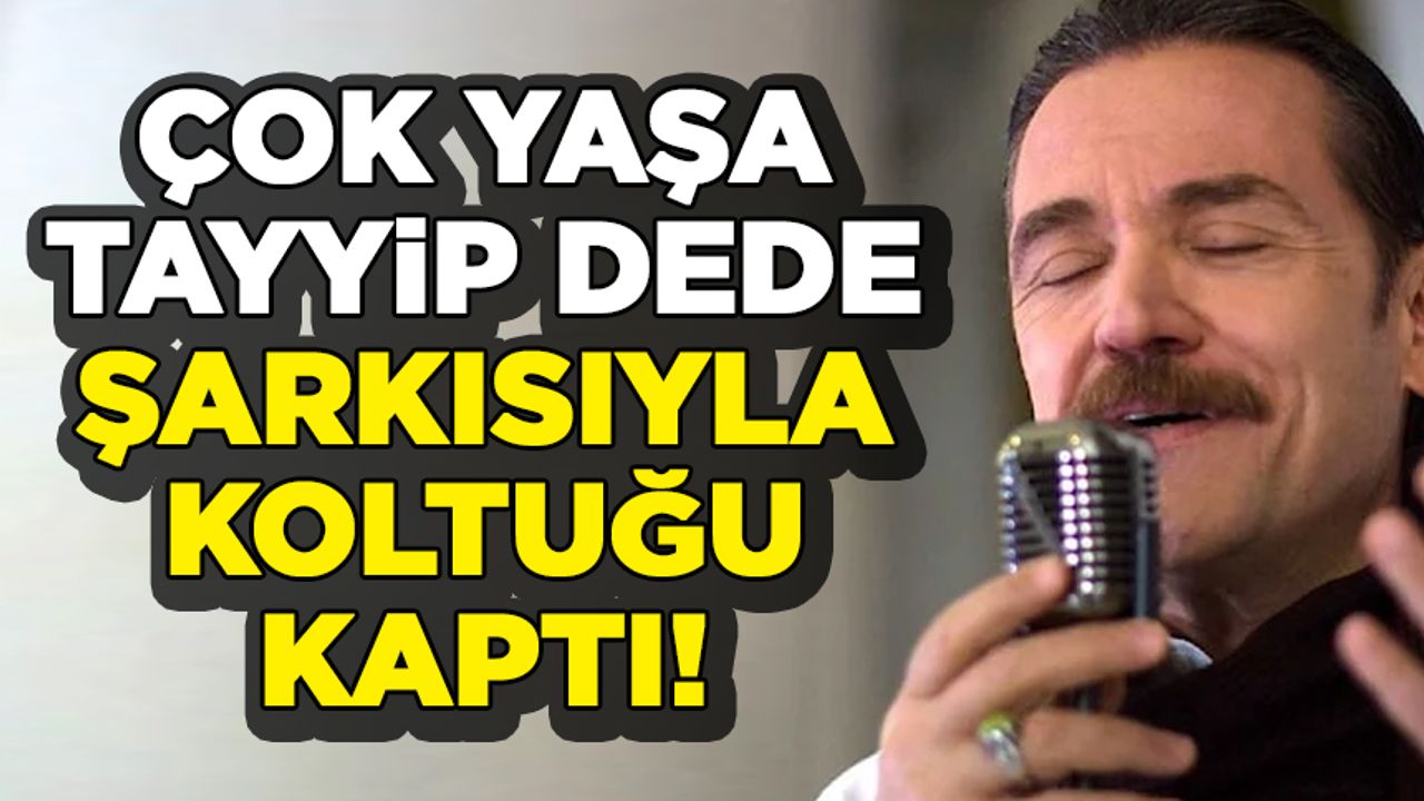 'Çok yaşa Tayyip dede' şarkısıyla genel müdürlük koltuğunu kaptı!