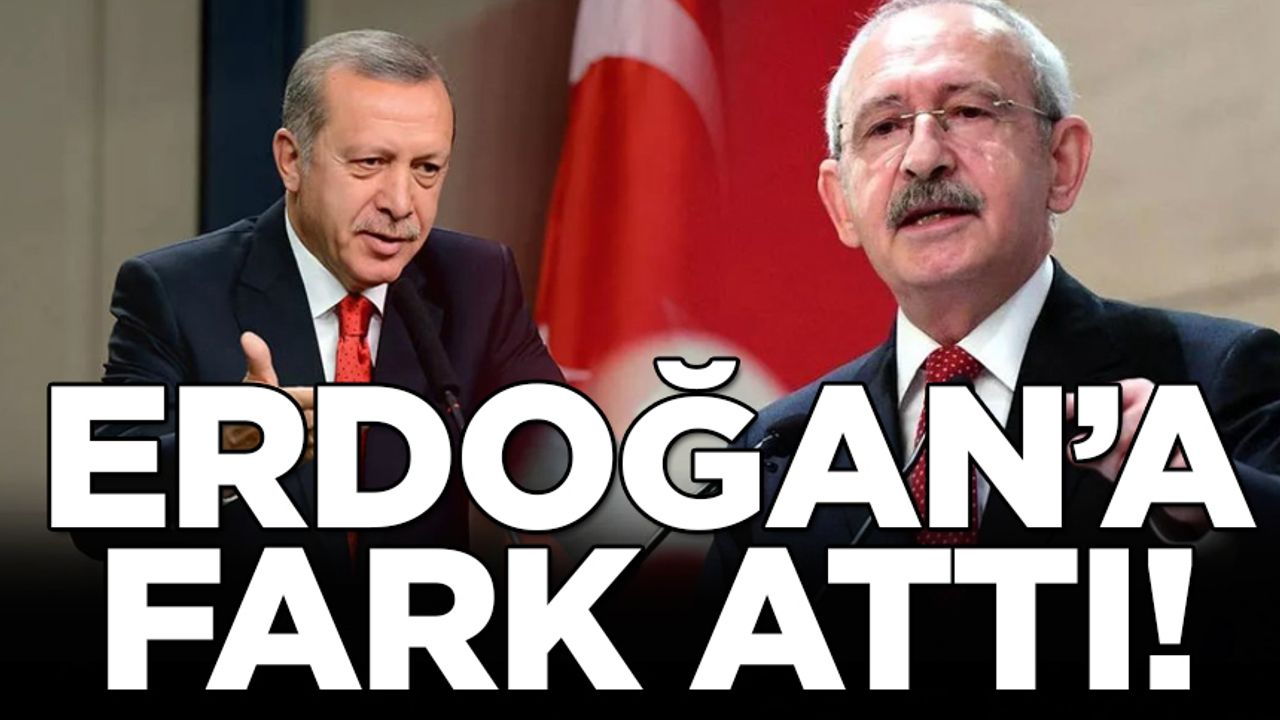 Saray'ı kızdıracak anket! Kılıçdaroğlu, Erdoğan'a fark attı