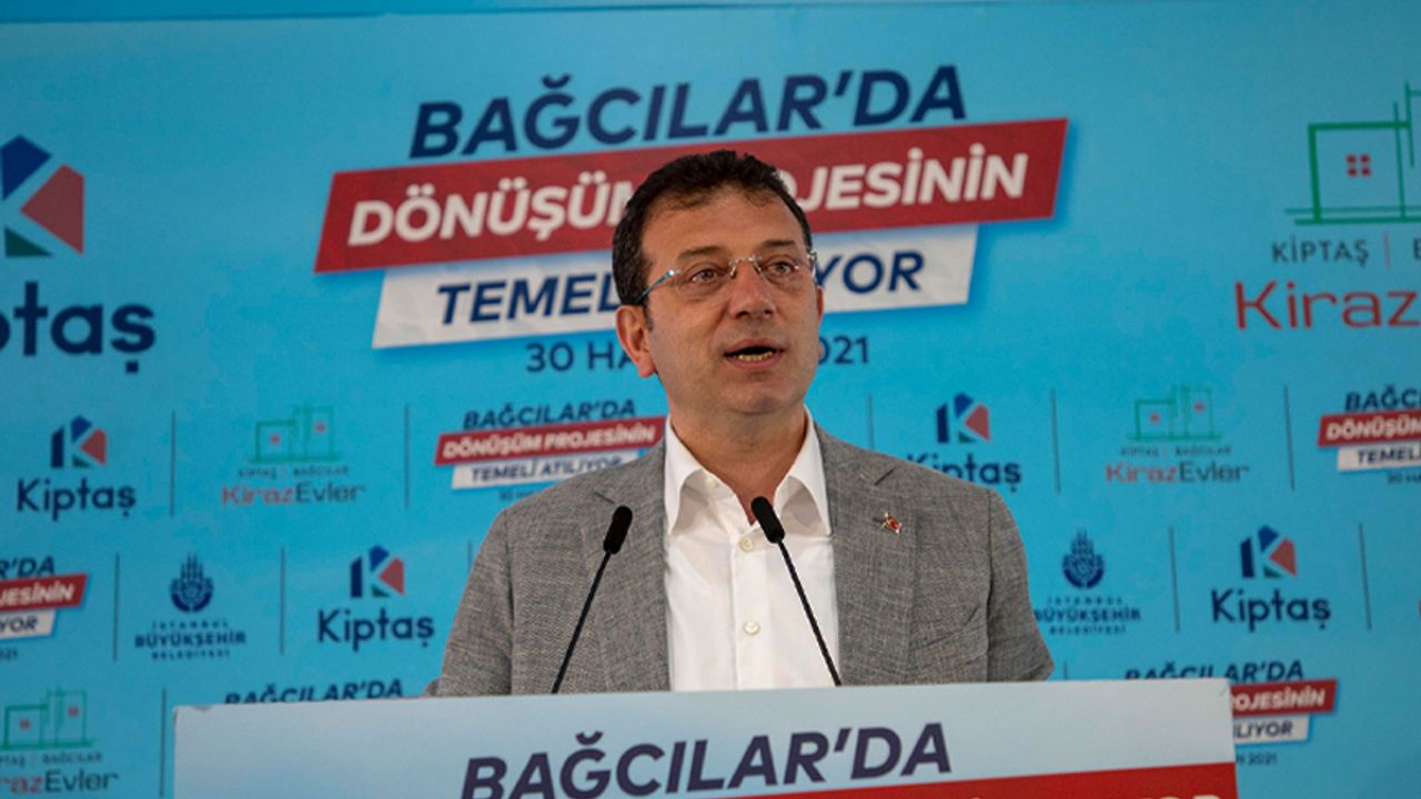 İmamoğlu'ndan AK Parti'nin kentsel dönüşüm 'kampanyasına' eleştiri!