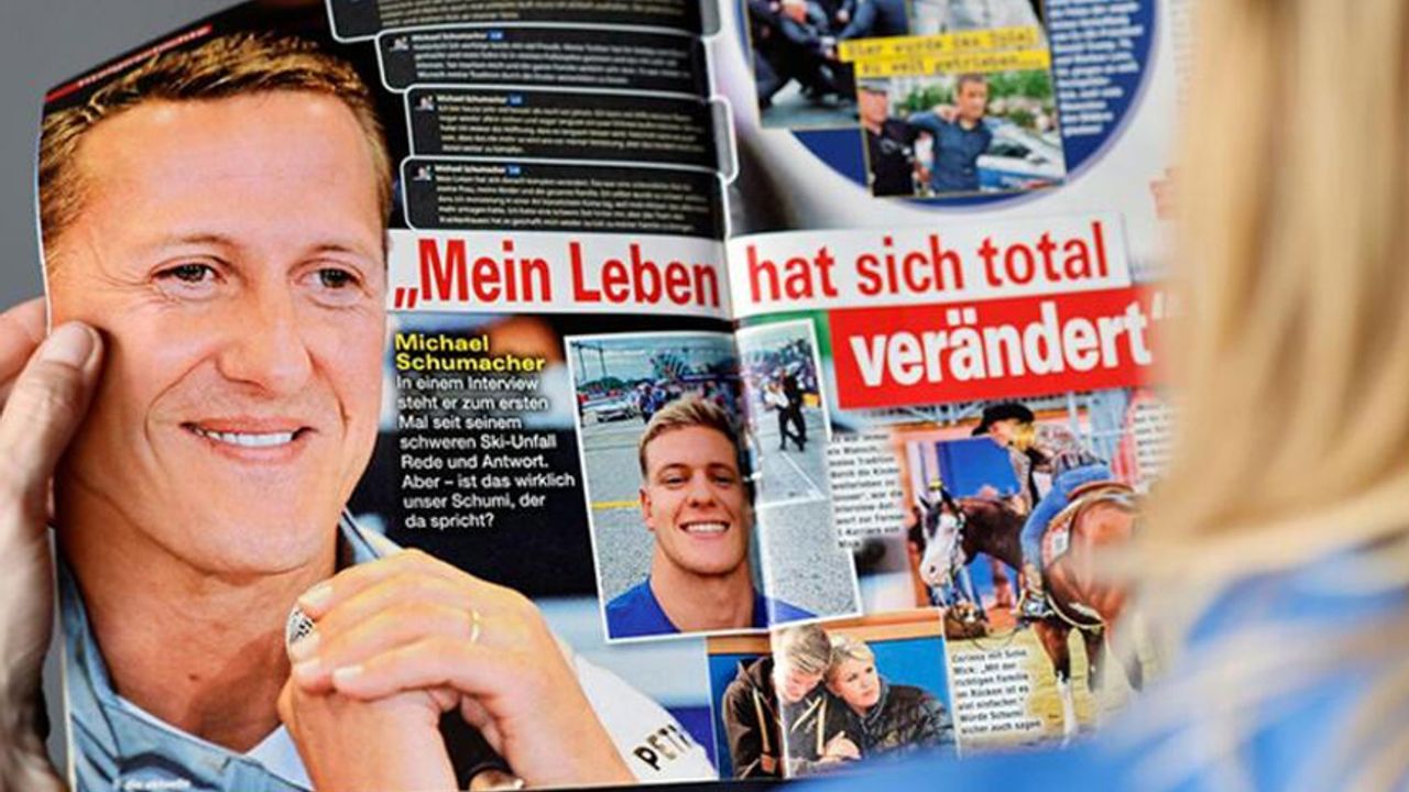 Michael Schumacher ile yapılan skandal röportaj gündem oldu!
