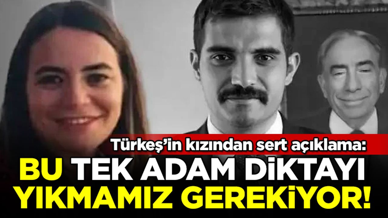 Alparslan Türkeş'in kızından sert açıklama: Bu tek adam diktayı yıkmamız gerekiyor