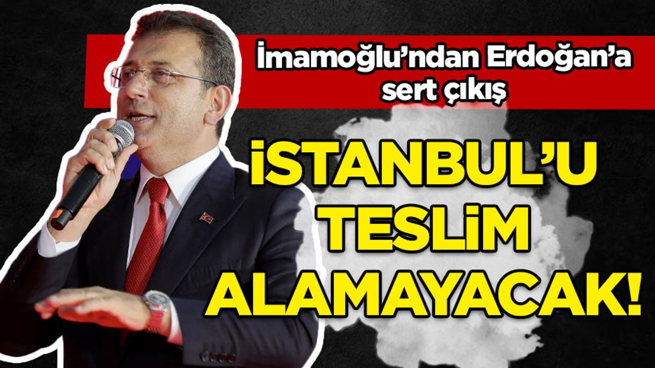 İmamoğlu'ndan Erdoğan'ın balkon konuşmasına tepki
