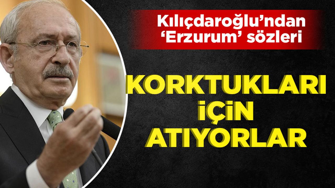 Kılıçdaroğlu: Taş atanlar korkularından atıyor