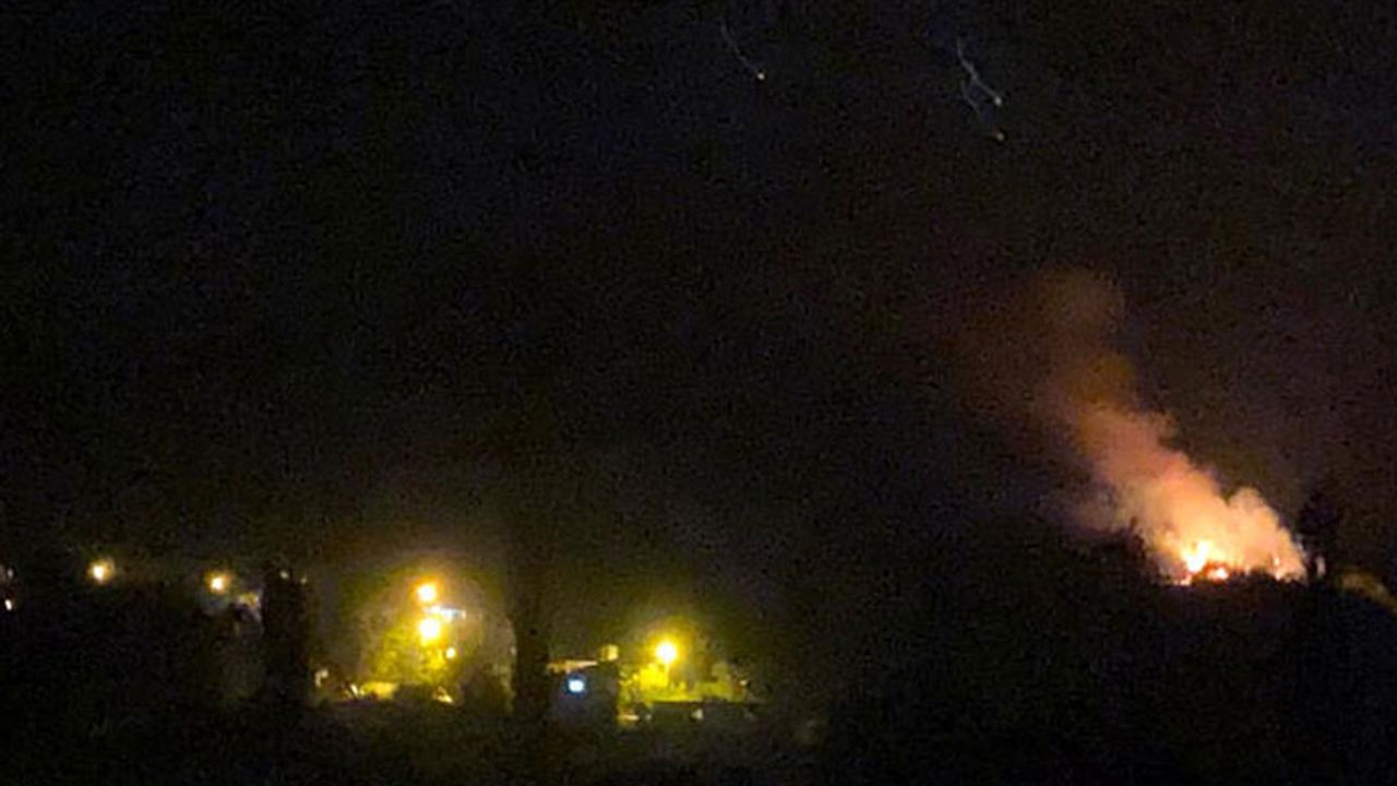 Adana, Kozan'da orman yangını