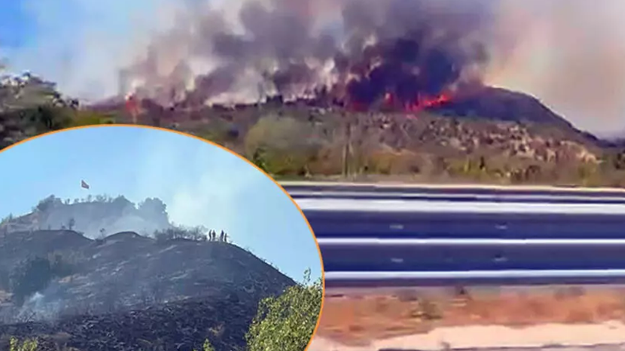 Çankırı'da orman yangını! Ekipler havadan ve karadan müdahale ediyor
