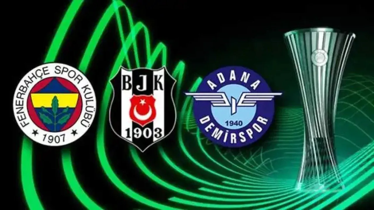 Fenerbahçe, Beşiktaş ve Adana Demirspor'un muhtemel rakipleri belli oldu