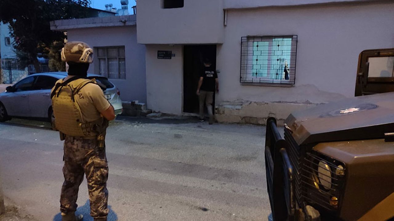 Mersin'de 'torbacılara' operasyon: Çok sayıda gözaltı