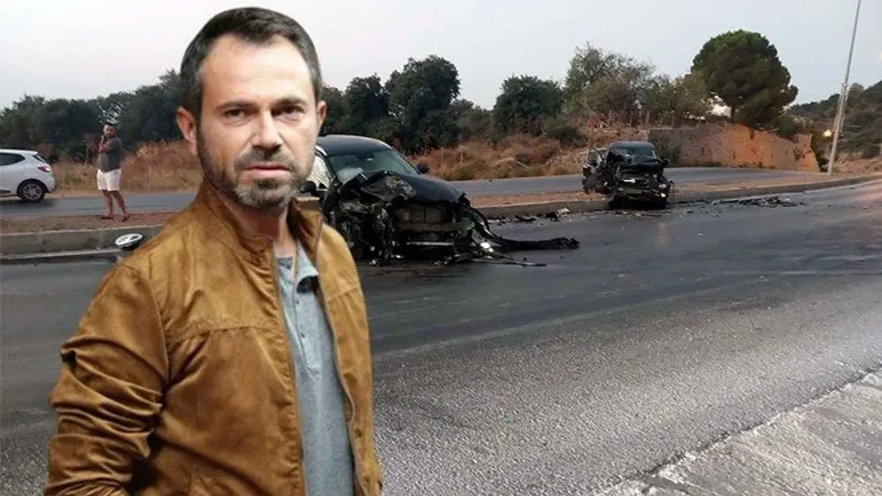 Oyuncu Olgun Şimşek Bodrum'da trafik kazasında yaralandı