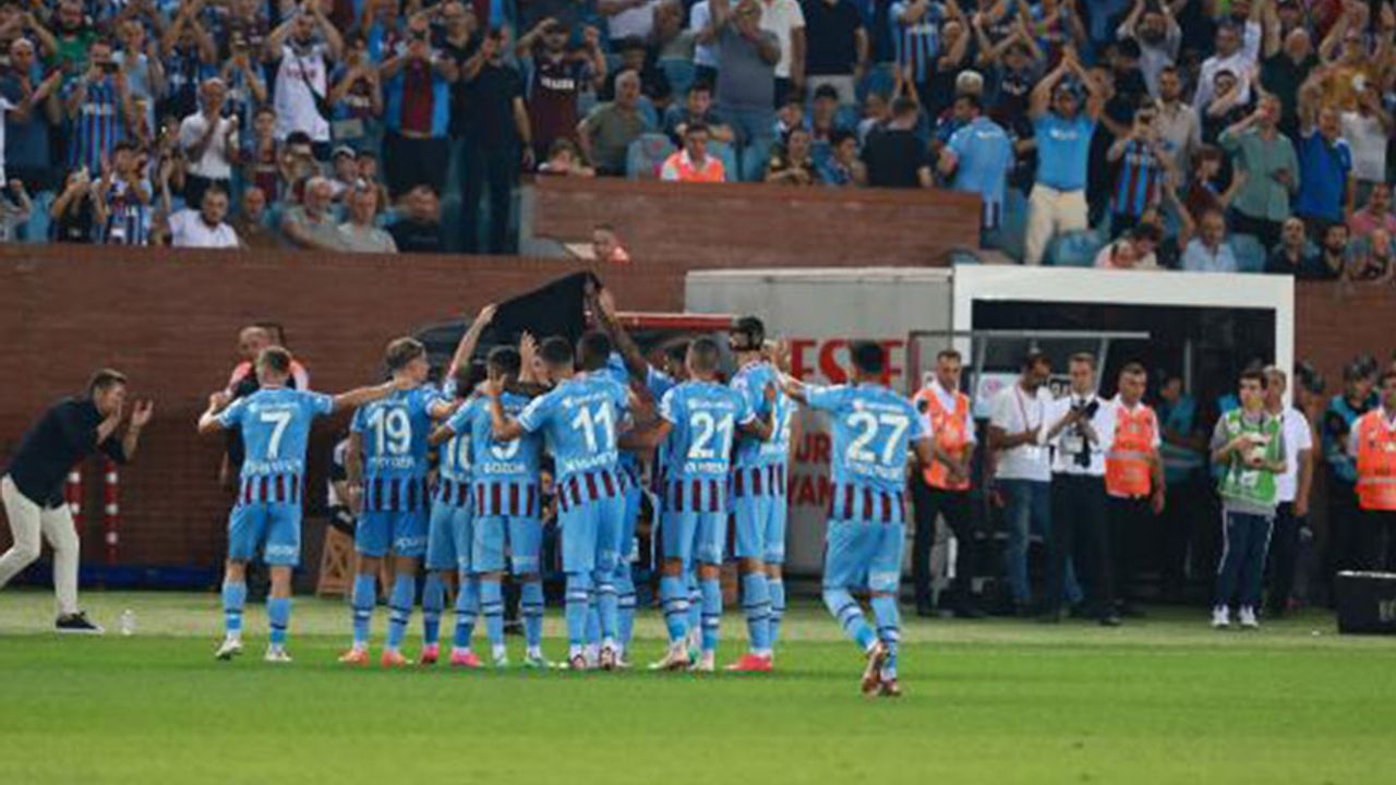 Trabzonspor galibiyetle başladı: 1-0