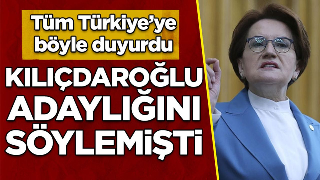 Akşener'den 'Abdullah Gül' iddiası