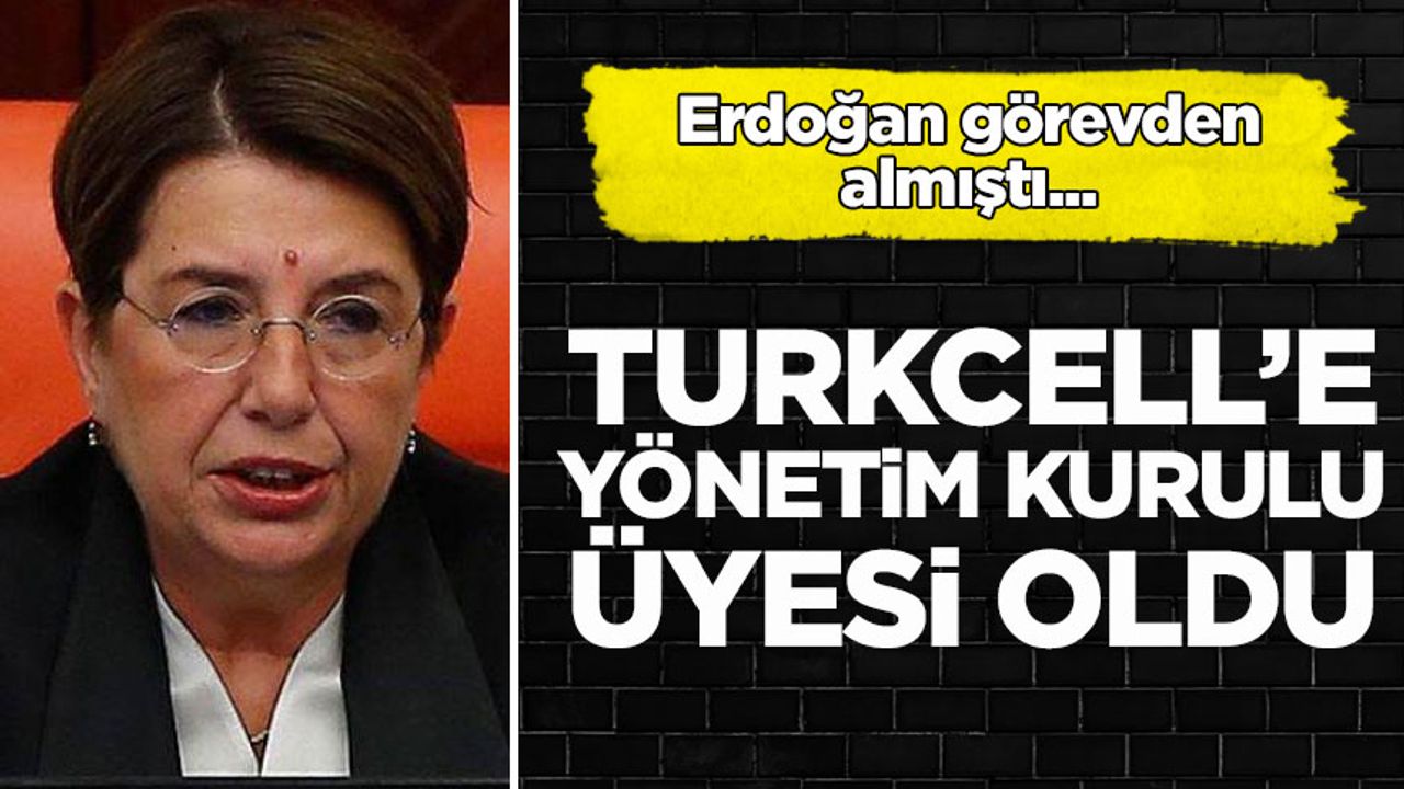 Turkcell'e bir AK Partili Milletvekili daha