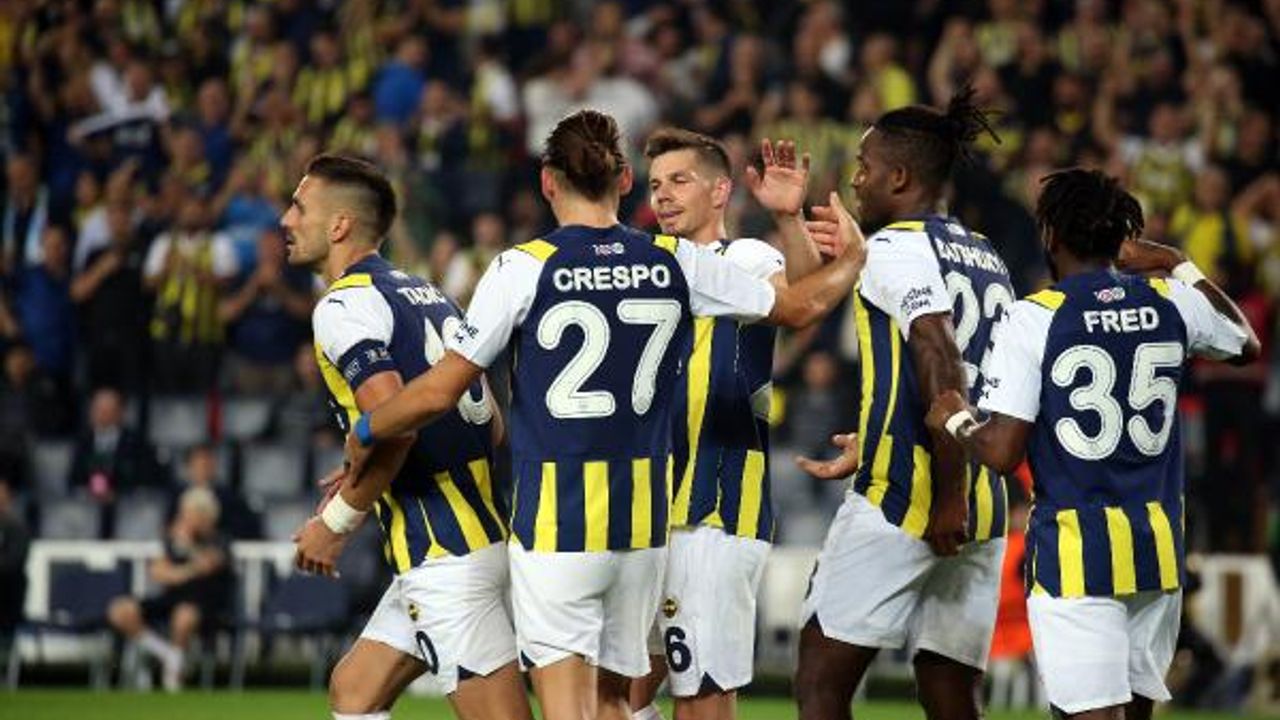 Fenerbahçe Avrupa'da gaza bastı: 3-1