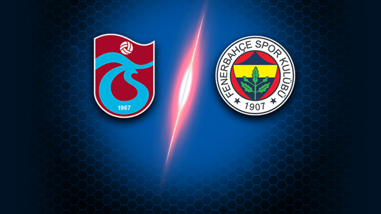 Trabzonspor'dan, Fenerbahçe derbisi öncesi flaş açıklama