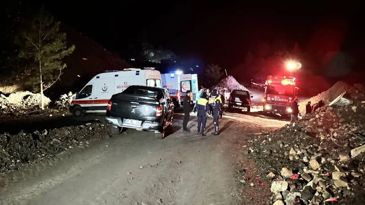 Denizli'de maden ocağında göçük: 2 kişi hayatını kaybetti