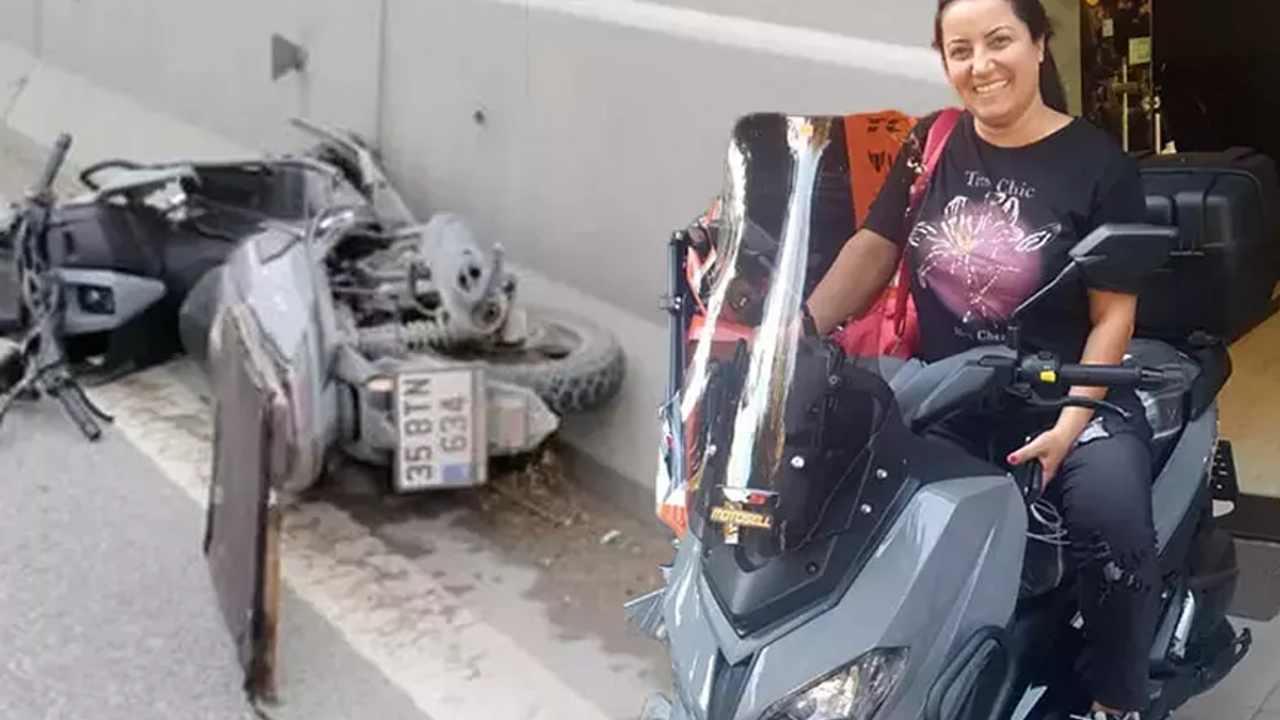 İzmir'de feci kaza! Motokurye Zeynep yaşamını yitirdi