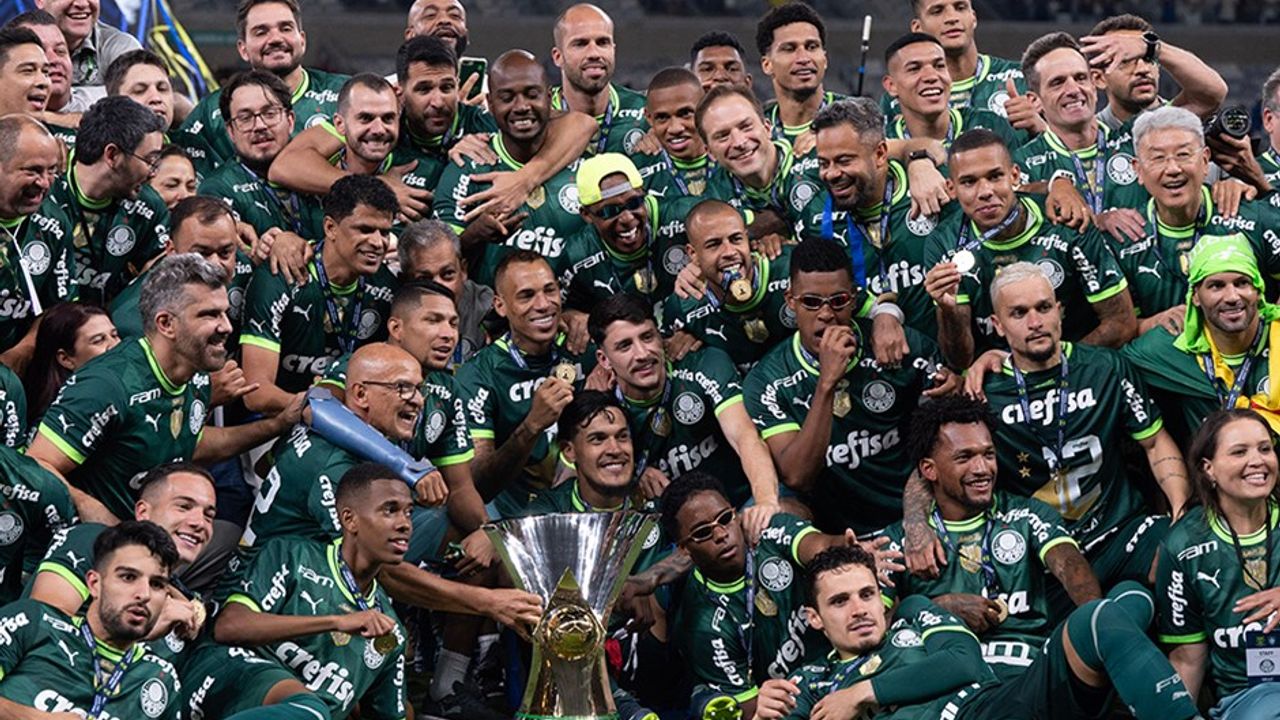 Brezilya'da şampiyon Palmeiras oldu!