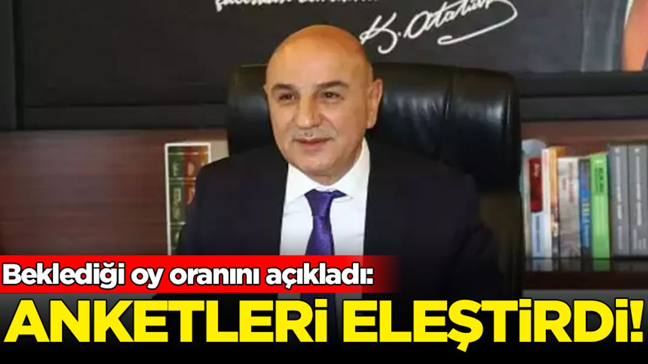 AK Parti'nin Ankara adayı Altınok anketleri beğenmedi