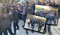 Polis, Alevi derneklerinin protestosuna müdahale etti