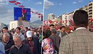 Erdoğan'ın İzmir mitinginde ilginç anlar