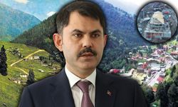 Bakan Murat Kurum'dan 'Ayder Yaylası' açıklaması