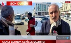 Bunu da gördük: Halk TV ekibine canlı yayında çekiçli saldırı