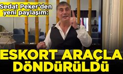 Sedat Peker'den yeni paylaşım! "Eskort araçla İstanbul'a döndürüldü"