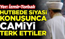 Cuma hutbesinde siyaset, camiyi terk ettirdi! Cemaat hep birden dışarı çıktı