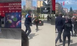 23 Nisan etkinliğinde bıçaklı provokasyon!