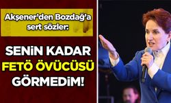 Akşener'den Bozdağ'a sert sözler!